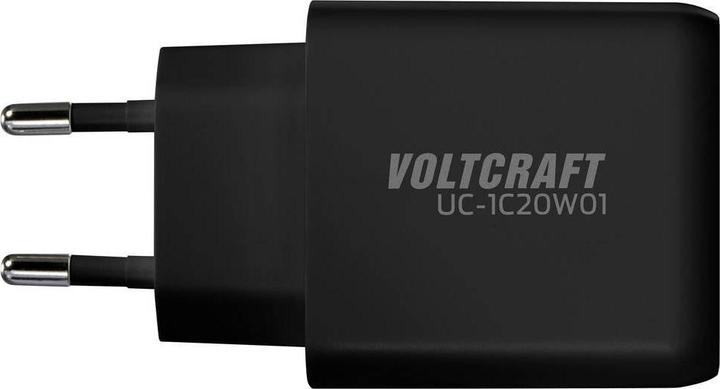 Actual product image Voltcraft UC-1C20W01 USB Ladegerät 20 W 1x USB-C® Innenbereich GaN (20 W)