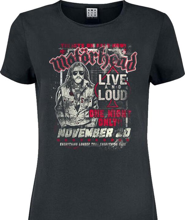 Immagine prodotto Amplified One Night Only Maglietta Vestito Motorhead Donna (XXL)