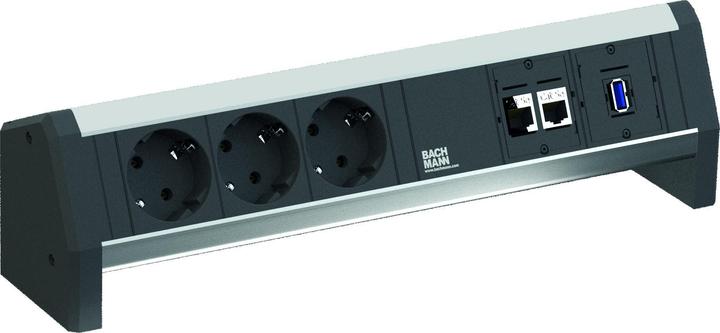 Produktbild Bachmann DESK Verlängerungsschnur (3 x, CEE 7/3)