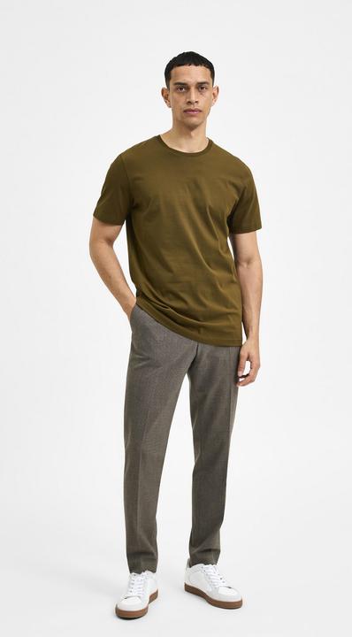 Produktbild Selected Homme Kompaktes Bio-Baumwoll 180g T-Shirt (M)