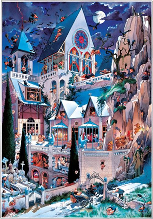 Actual product image Heye Castle of Horror (2000 pieces)