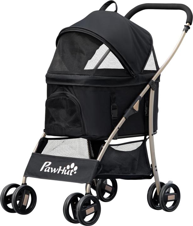 PawHut Hundebuggy auch mit Tragetaschenfunktion (Cat, Dog, Foldable)