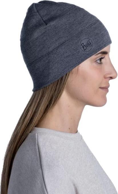 Image du produit Buff Mw Merino Hat Light Grey (Taille unique)
