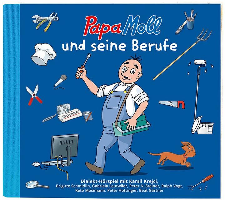 CD Papa Moll et ses métiers (Kamil Krejci, Allemand)