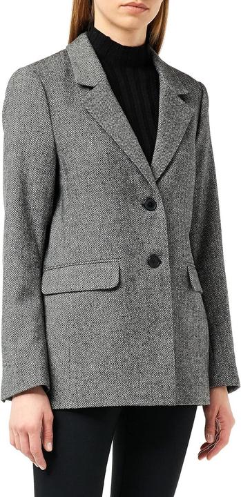 Part Two Giacca BZ RonniePW, Tweed Melange Nero, Taglia 40 (Banda radio 38 (2600 MHz))