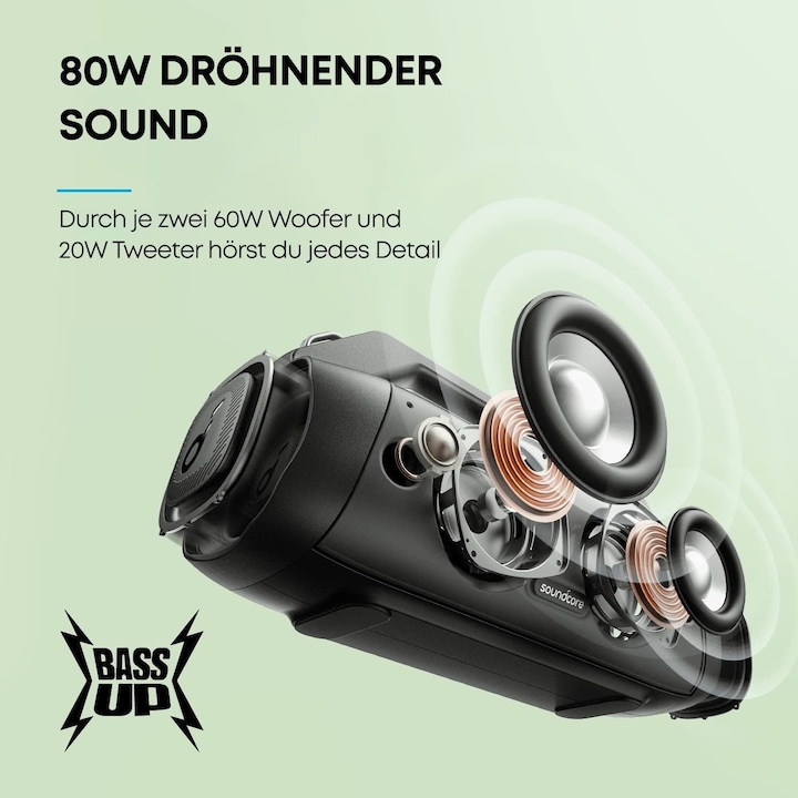 Produktbild soundcore Motion Boom Plus (20 h, Akkubetrieb)