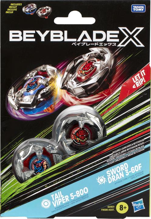 Immagine prodotto Hasbro Bey Bbx Dual Pack Ast (Multilingue)