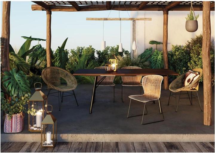 Immagine prodotto Kare Design Lanterna Giardino Oro (4/set)