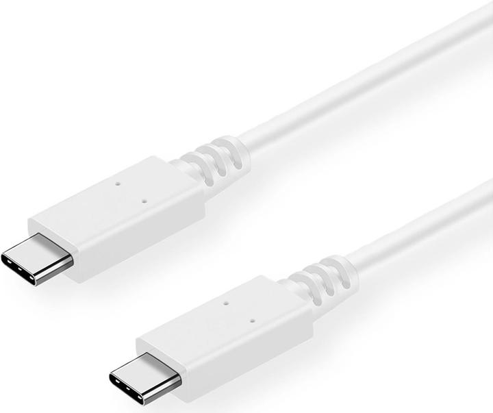 Actual product image Value USB 3.2 Gen 2 cable, C-C, ST/ST (0.50 m, USB 3.2 Gen 2, 100 W)