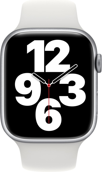 Image du produit Apple Bande sportive (45 mm, Fluoroélastomère, Apple Watch Series 8)