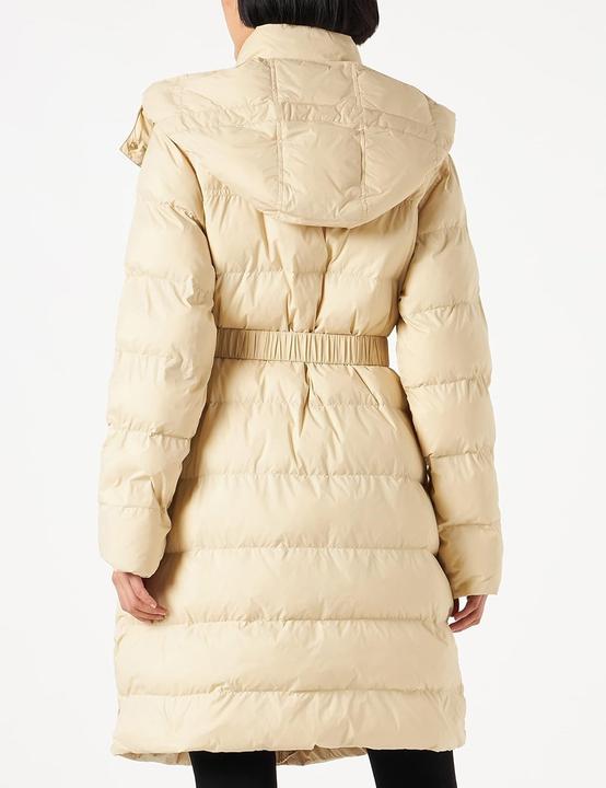 Actual product image Pinko Hypothetical Quilted Linen Down Jacket (XS)