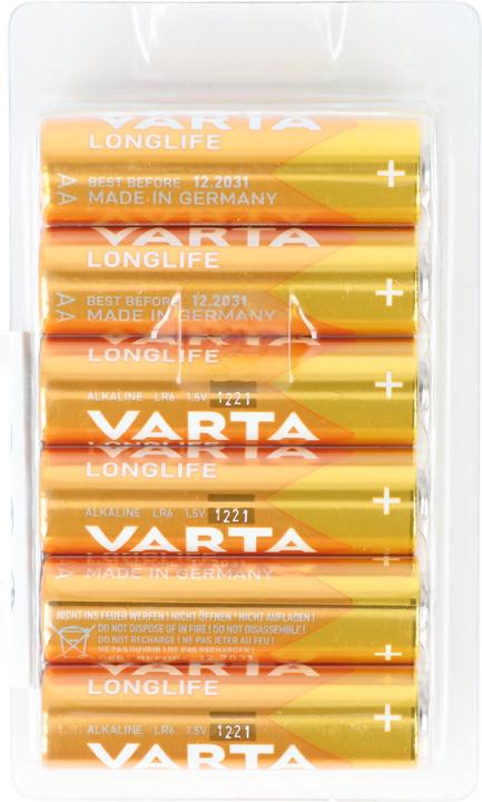 Productafbeelding Varta Longlife (12 Pcs., AA, 2800 mAh)