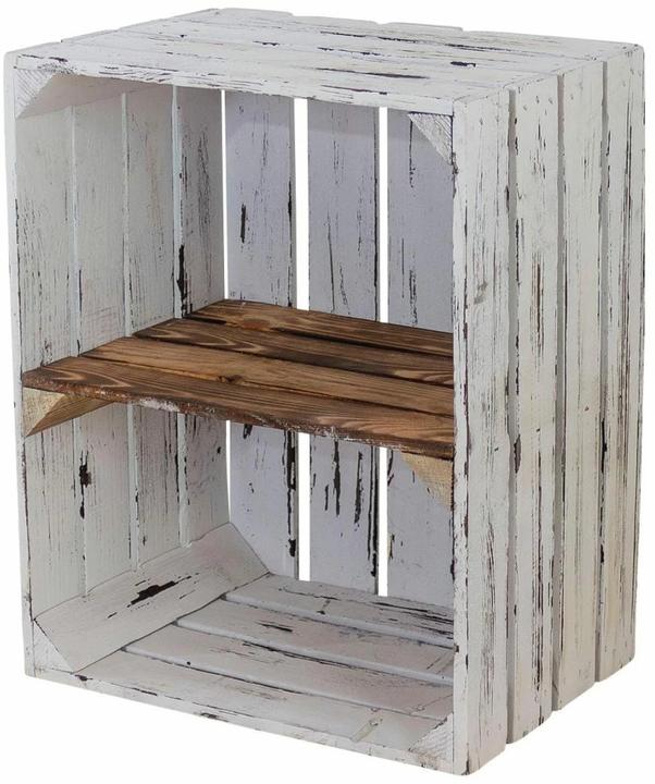 Holz Zollhaus Boîte de rangement (40 x 30 x 50 cm, 60 l)