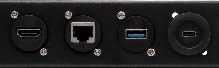 Produktbild Exsys 19" Rackblende 1HE, 12x D-Typ (XLR), mit Kabelfangbügel (Zubehör)