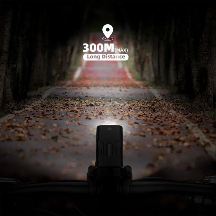 Actual product image Rockbros Bicycle lamp with power bank function (850 lm)
