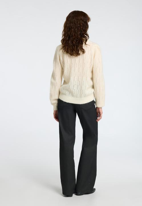 Produktbild Selected Femme Texturierter Strickpullover (XL)
