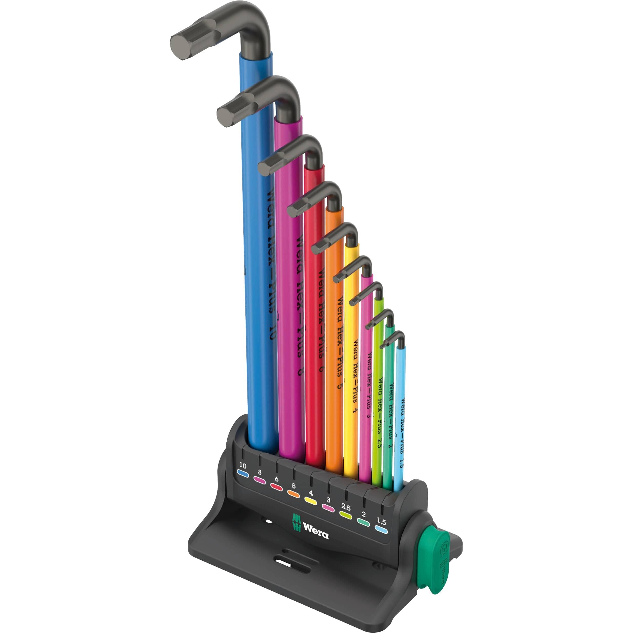 Wera, Sechskantschlüssel, 950/9 Hex-Plus Multicolour 3