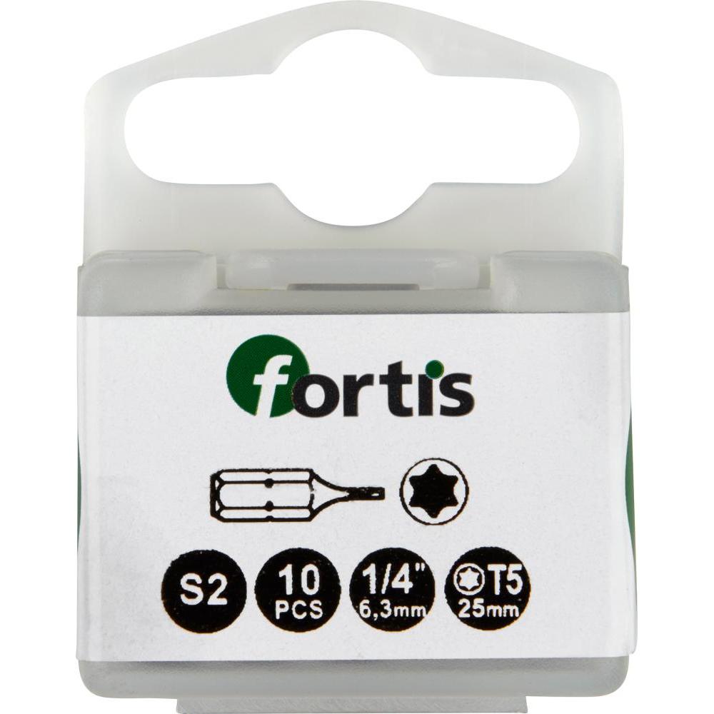 Magni, Bits, Broca 1/4" A10stk.Fortis 9x25mm DIN3126 C6,3 T (1/4" DIN3126 C6,3 T20x25mm)