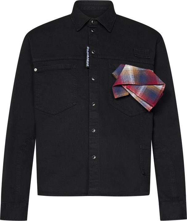 Dsquared2 Shirts Black (52)