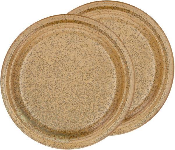 Villa Collection Lunchteller Evig 20 cm 2 Stck. Amber Porzellan, 29382 (2x, 20 cm)