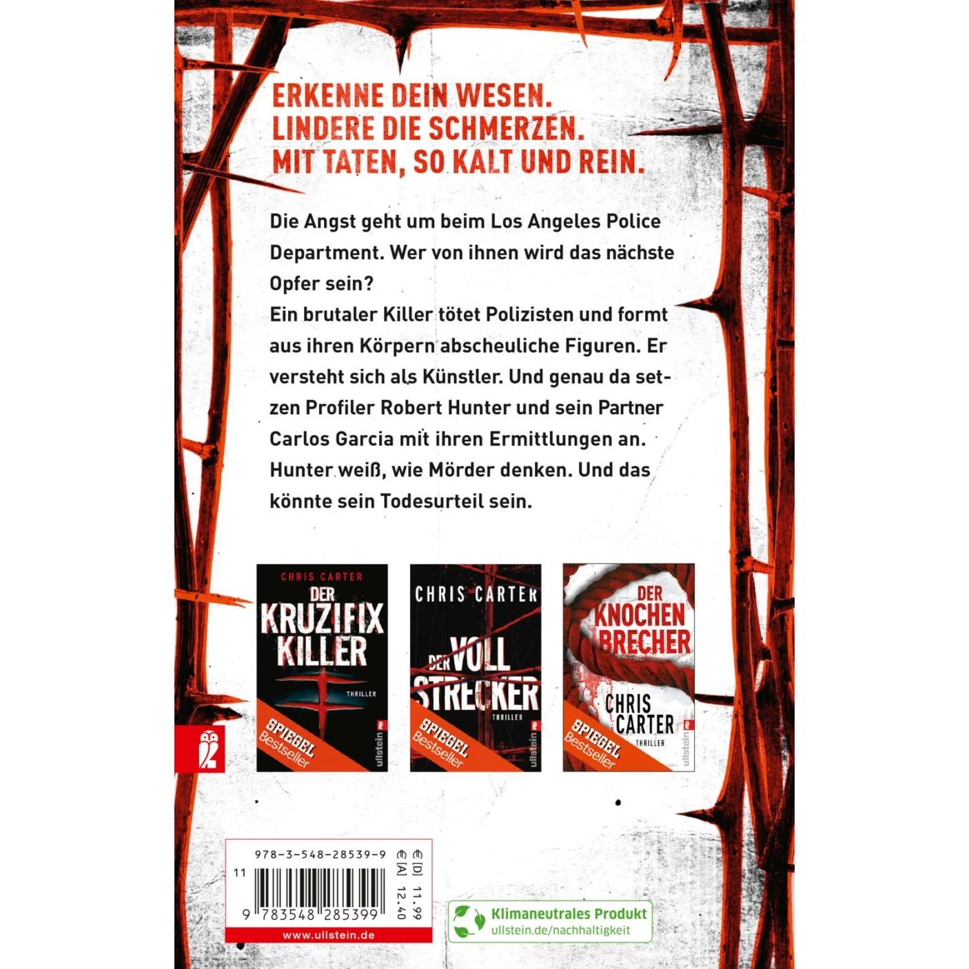 Thumbnail - Totenkünstler, Belletristik von Sybille Uplegger, Chris Carter