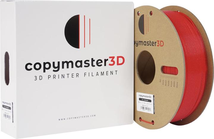 Image du produit Copymaster3D PLA Filament for 3D Printer, 1.75 mm, Glitter Red (PLA, 1.75 mm, 1000 g, Rouge)