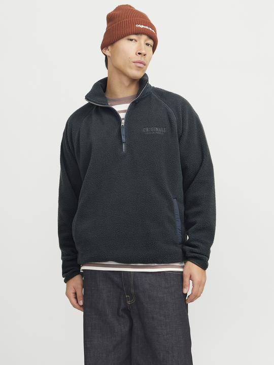 Produktbild Jack & Jones Einfarbig Fleece Sweatshirt Fleece Sweatshirt (XS)