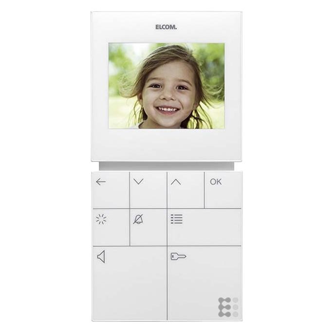 Elcom, Klingel + Türsprechanlage, BVF-510 WS