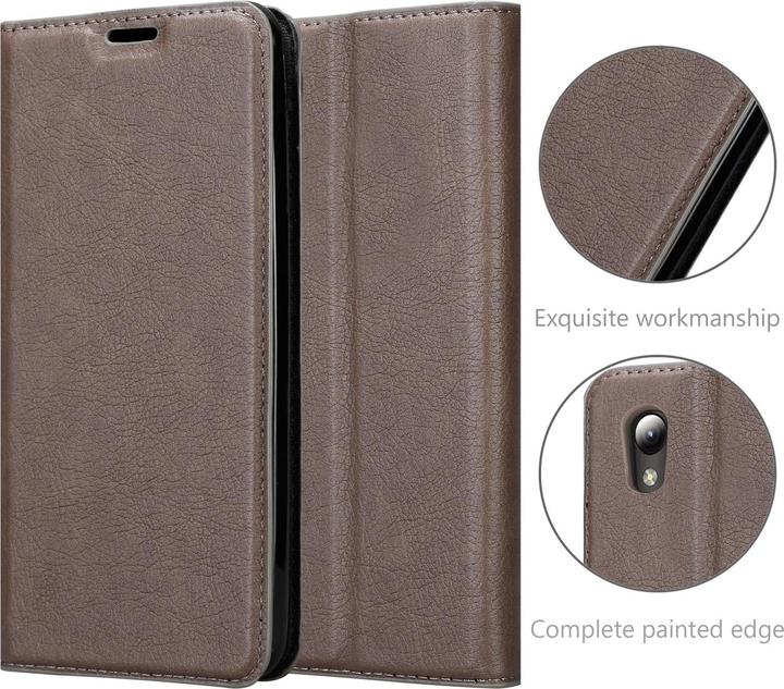 Productafbeelding Cadorabo Boek Onzichtbare Magneethoes (ZTE Blade L8)
