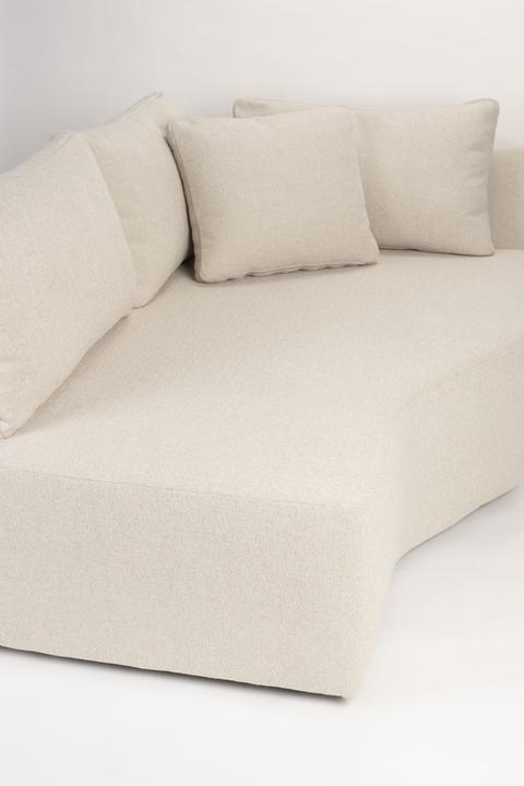 Actual product image Zuiver Sofa Element Prosper Chaise Longue Left Sand