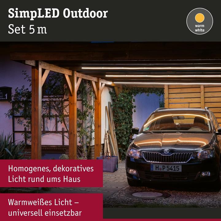 Produktbild Paulmann SimpLED (Warmweiss, 500 cm, Outdoor)