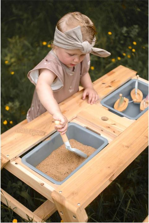 Actual product image small foot Mud table