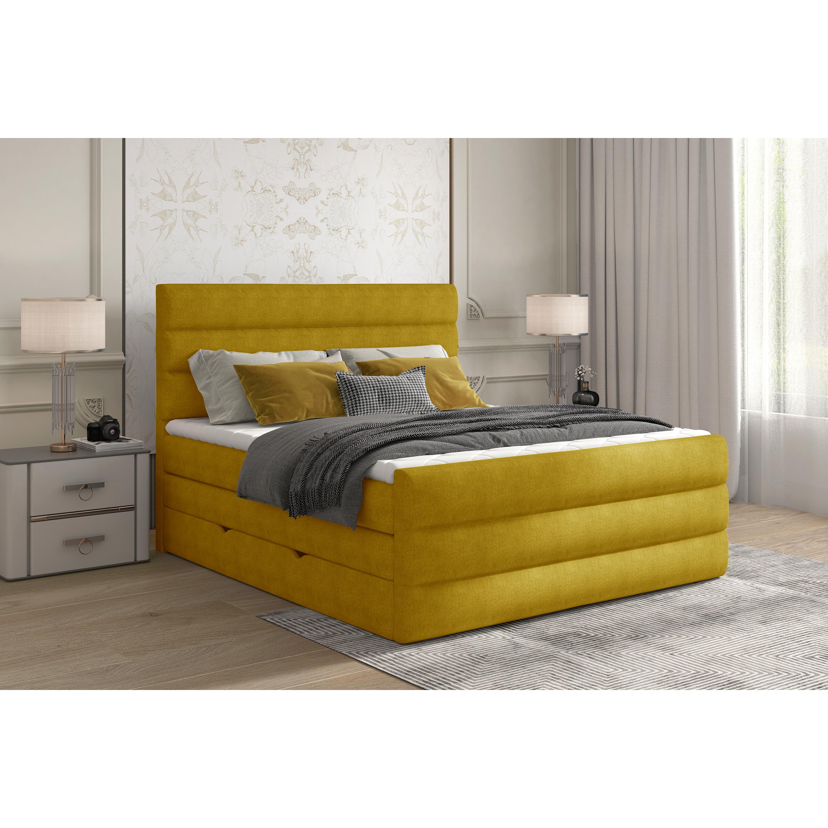 ELTAP, Bett, Cande mit Stauraum (180 x 200 cm)