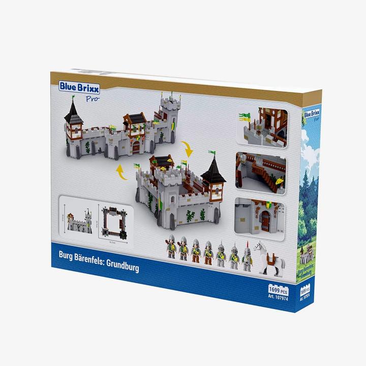 Immagine prodotto BlueBrixx-Pro Burg Bärenfels: Grundburg