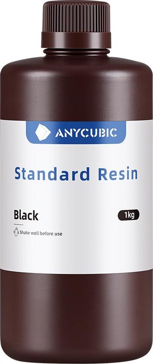 Actual product image Anycubic Normal UV Resin Black 1kg (Black, 1000 g)