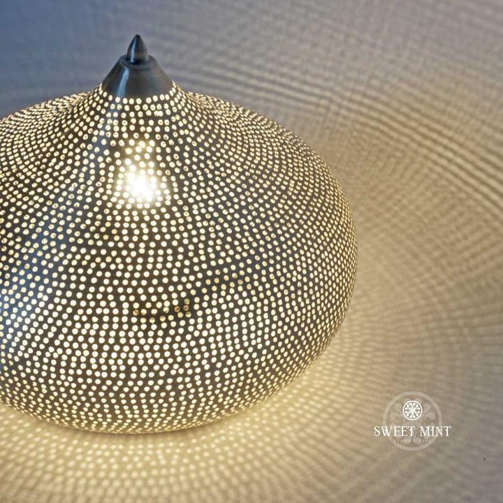 Actual product image Sweet Mint Oriental Lamp Potiki Dots (E14)