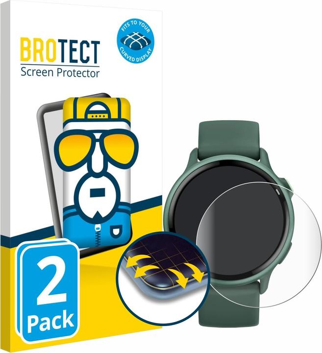 BROTECT Fullscreen Schutzfolie Displayschutz Folie Klar Transparent