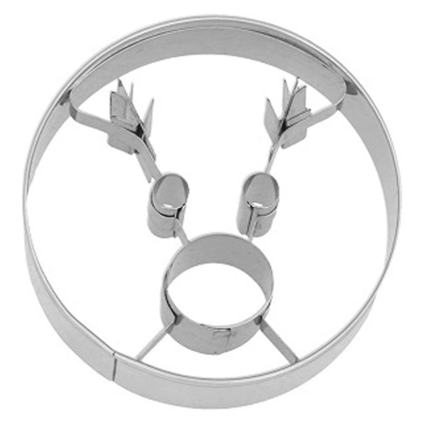 Birkmann Stampino Per Biscotti In Acciaio - Forma Orsetto 5,5 Cm, Grigio - 2