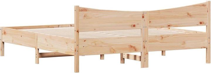 Actual product image vidaXL Bettgestell (200 x 200 cm)