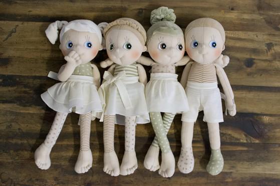 Actual product image Rubens Barn Doll EcoBuds Daisy