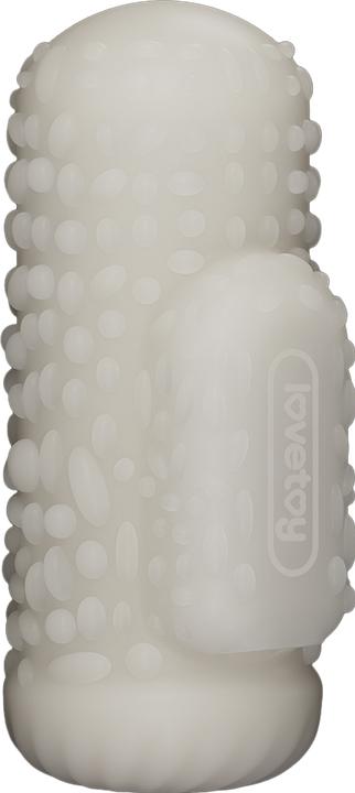 Image du produit Lovetoy Knights Ring - Vibrierendes Doppel-Penis-Sleeve - Drip - Weiss