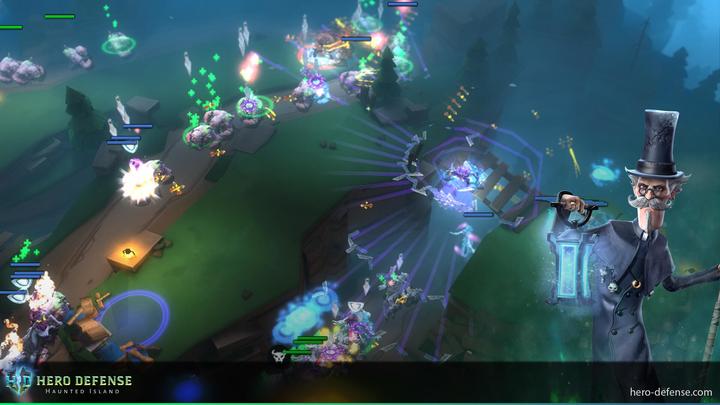 Produktbild Game Hero Defense: Haunted Island (PS4, Multilingual)