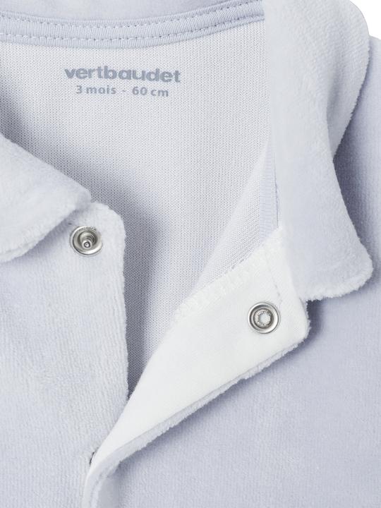Produktbild Vertbaudet 2er-Pack Baby Samtstrampler mit Bio-Baumwolle (68)
