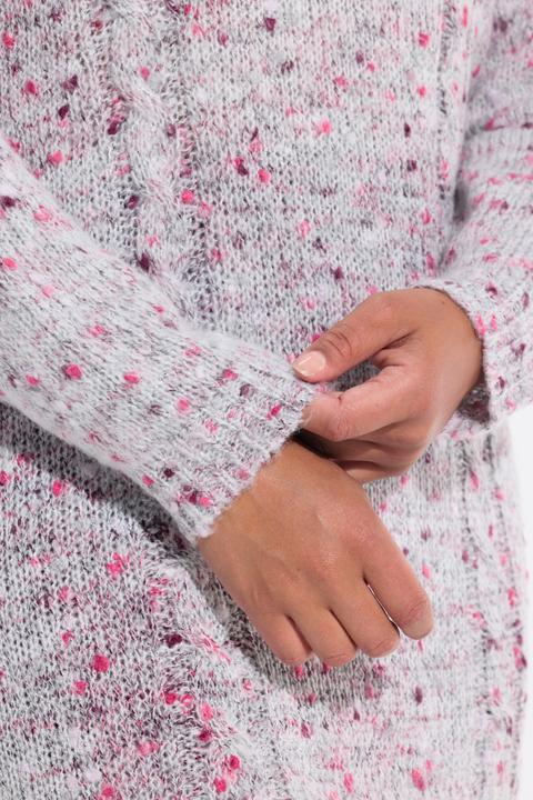 Immagine prodotto Janet & Joyce Pullover, Classic Fit, Noppengarn, Zopfmuster (42, 44)