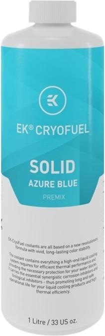 Actual product image EKWB EK-CryoFuel Solid Premix - Azure Blue (1000 ml, Ready-mix)