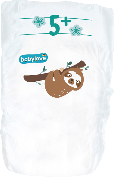 Immagine prodotto dm babylove Premium-Windeln (Dimensione 5, Pacco trasportabile, 34 Pezzo/i)