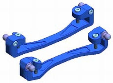 Actual product image Tamiya Nitrage 5.2 Prec.Alu Steering Plate