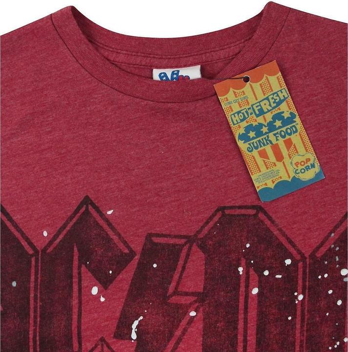 Immagine prodotto Junk Food Paint Splatter Maglietta AC/DC Uomo (S)