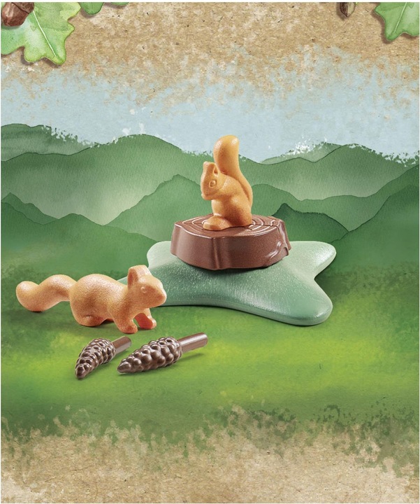 Produktbild Playmobil Eichhörnchen (71065, Playmobil Wiltopia)