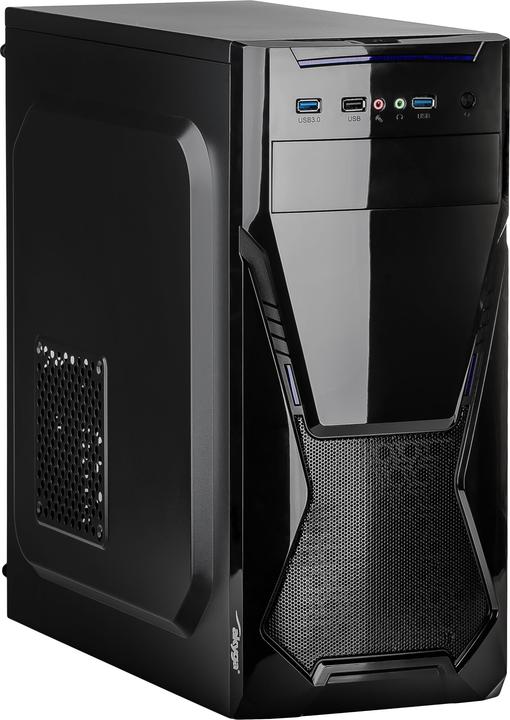 Produktbild Akyga AK13BK - Micro Tower - PC - Acrylnitril-Butadien-Styrol (ABS) - Galvanisiertes S (ATX, mATX, Mini-ITX, Flex-ATX)